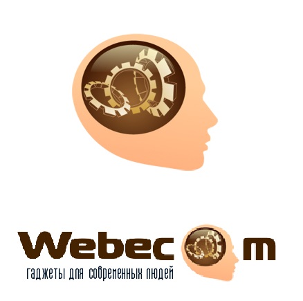 Черновой вариант логотипа для webecom.ru